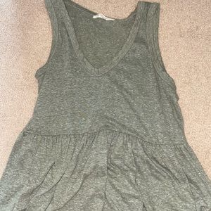 Nordstrom flowy peplum top